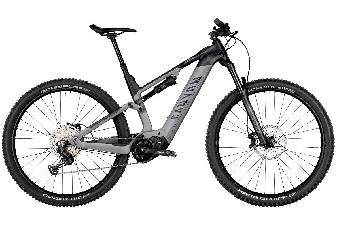 2021 Canyon bicycles Neuron:ON 8 Silver, gray or bare metal